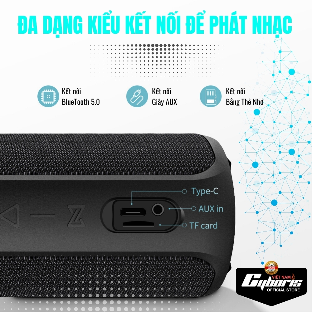 Loa Bluetooth Cyboris-S12 30W