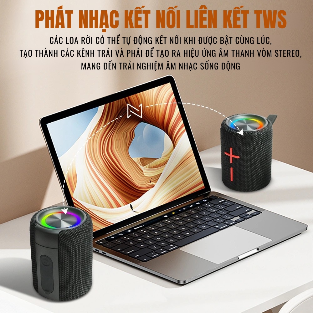 Loa Bluetooth chính hãng 2 trong 1 Cyboris S11 | Tách Rời Nam Châm, Âm Thanh Hi-Fi