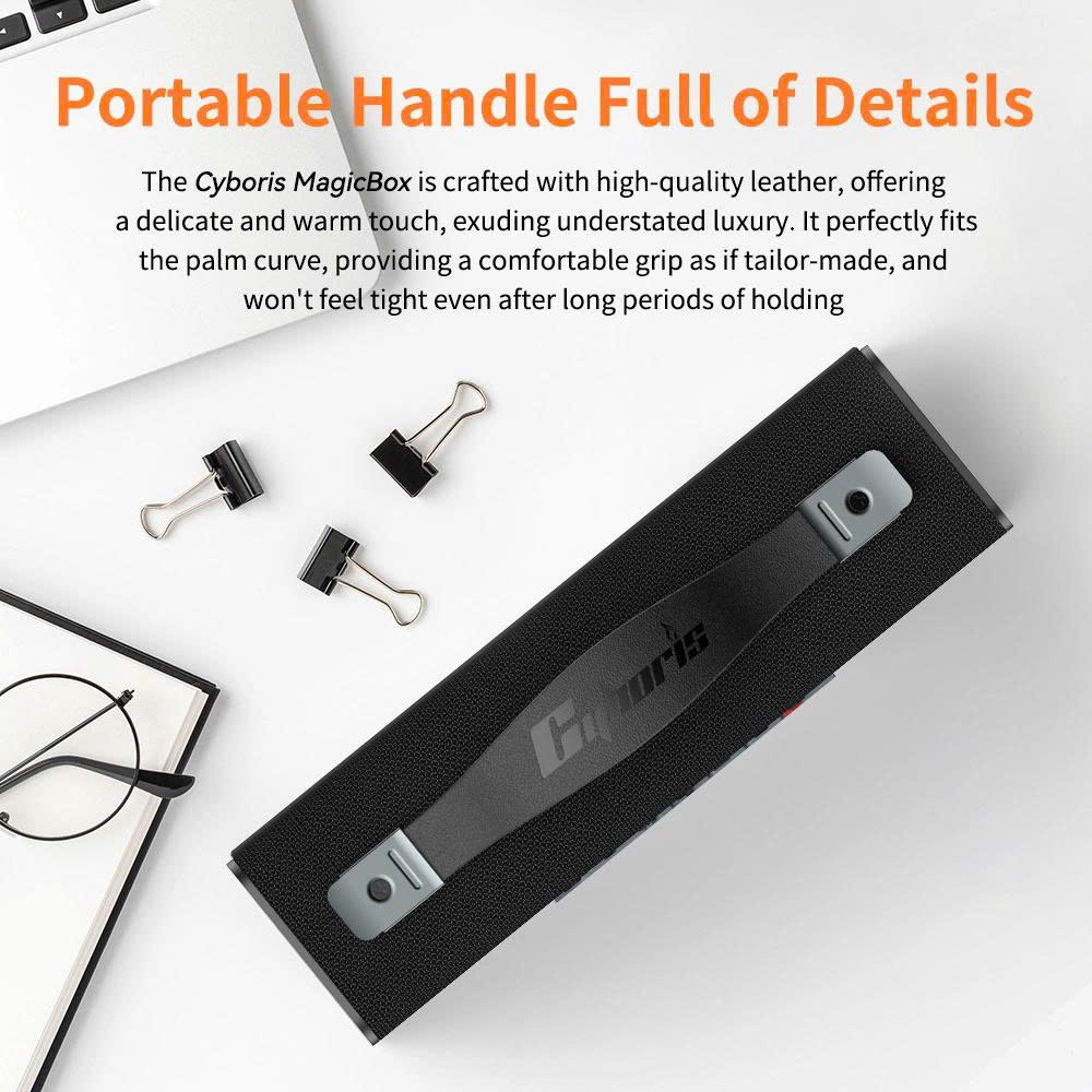 Loa Bluetooth Cyboris MagicBox T15 | 100W, Âm Thanh 2.1 kênh, Đèn RGB