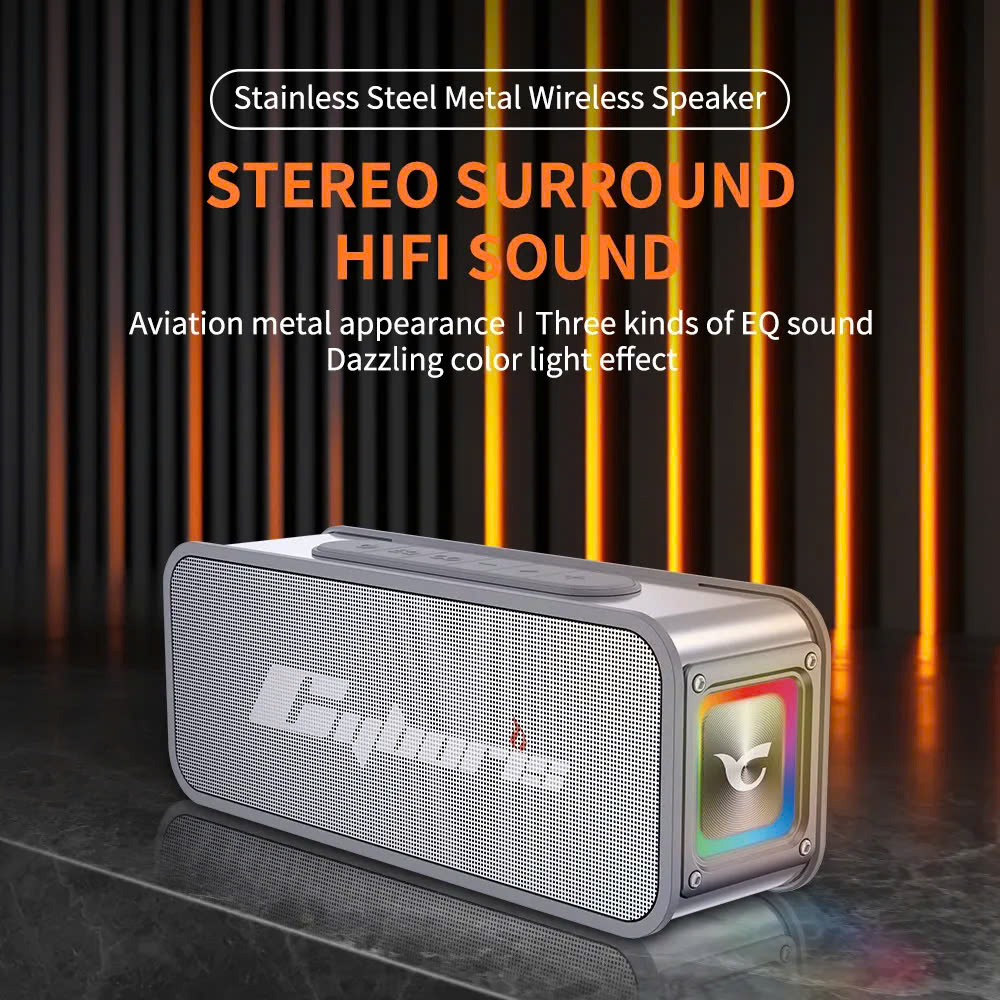 Loa Bluetooth Cyboris S15, công suất 60W, Bluetooth 5.3, Pin 5200mAh, Bảo hành 18 tháng