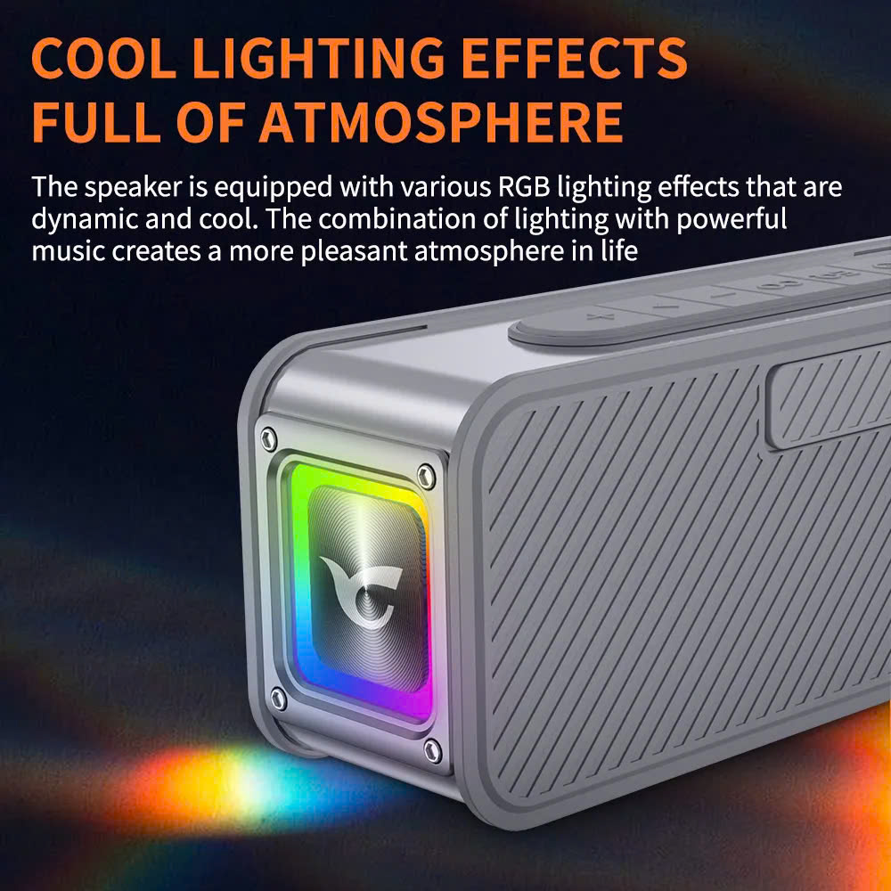 Loa Bluetooth Cyboris S15, công suất 60W, Bluetooth 5.3, Pin 5200mAh, Bảo hành 18 tháng