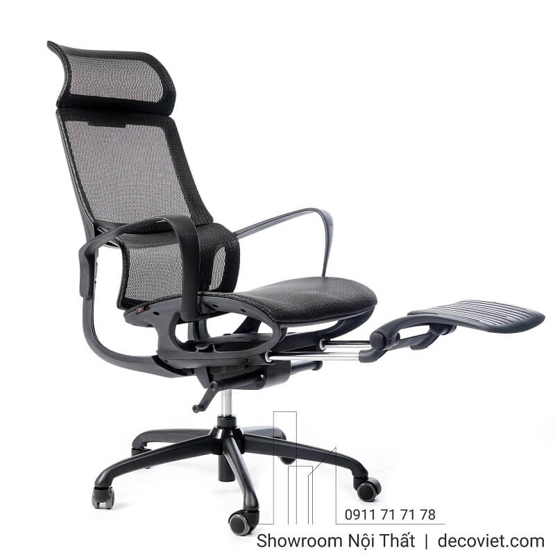 ghế làm việc điều chỉnh linh hoạt khi làm việc và nghỉ ngơi