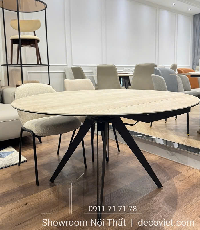 Bàn Ăn Tròn Mặt Đá Thông Minh 2470S