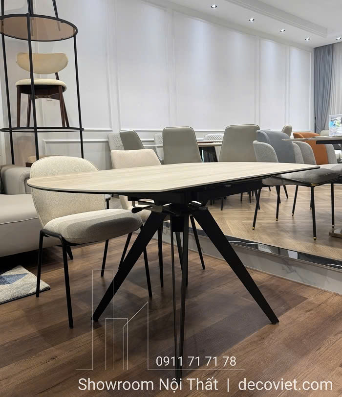 Bàn Ăn Tròn Mặt Đá Thông Minh 2470S
