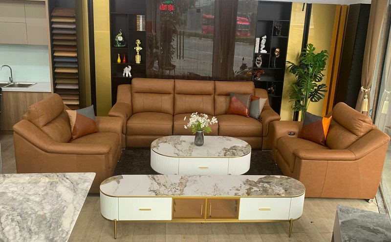 Ghế Sofa Da Bò Ý 722T