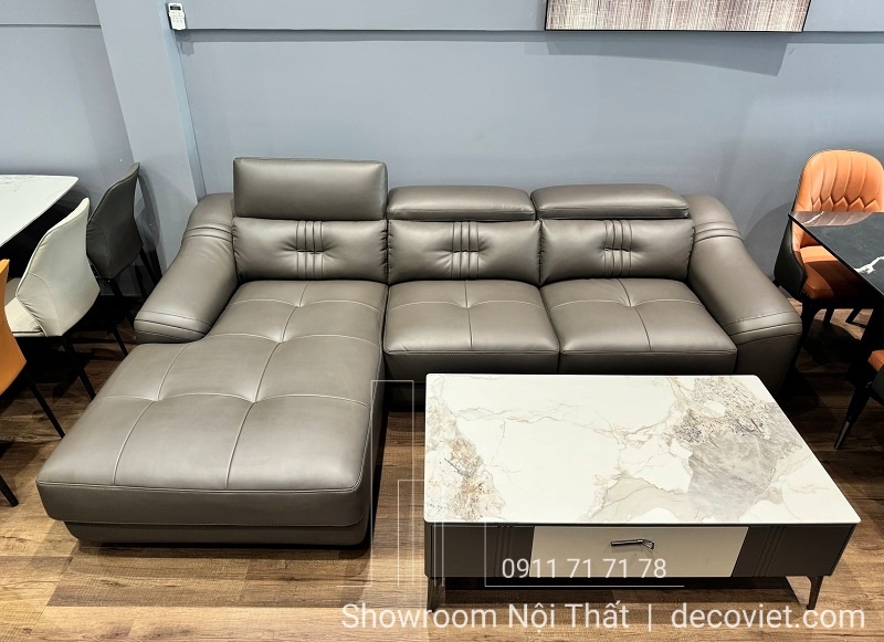 Ghế Sofa Da Bò Ý Giá Rẻ 860T