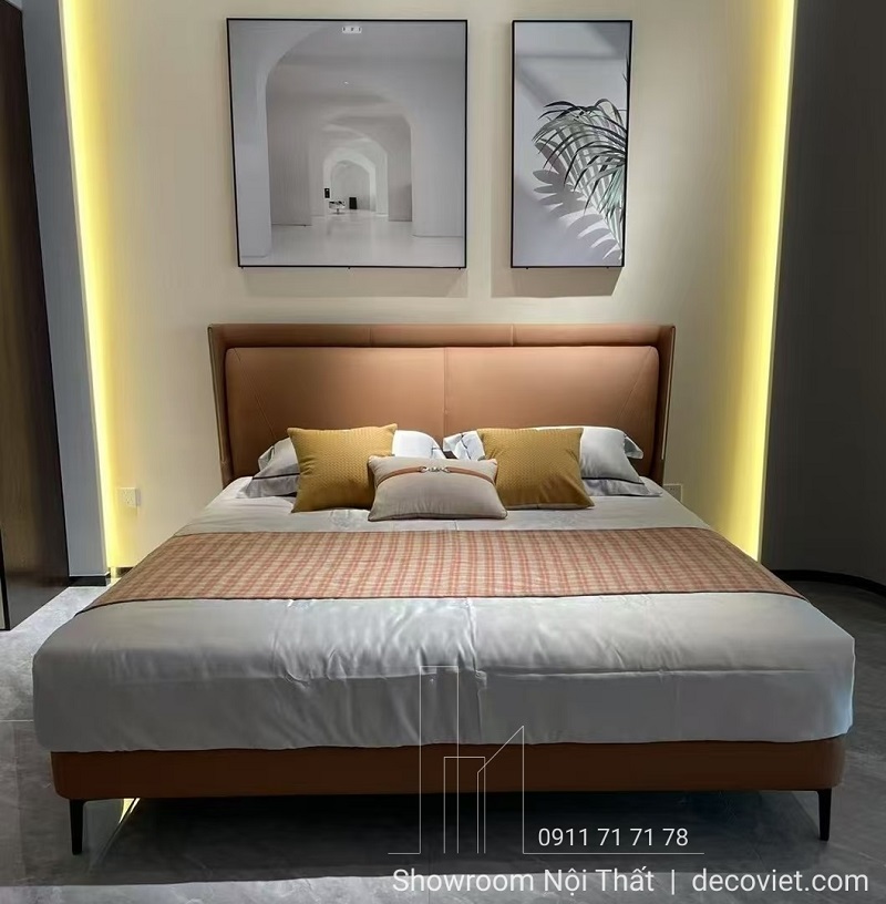 giường ngủ bọc da cao cấp