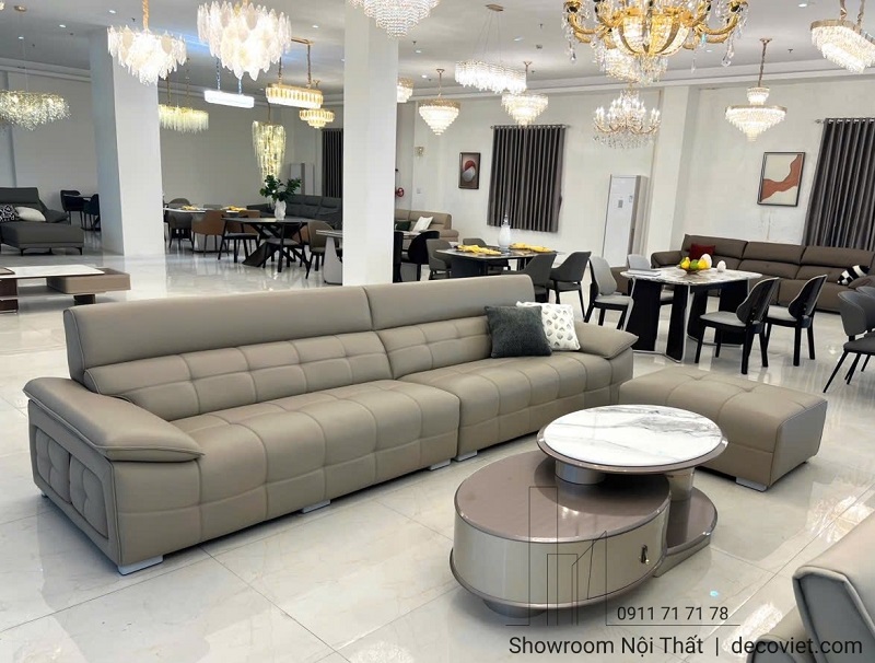 ghế sofa bọc da nhập khẩu cao cấp