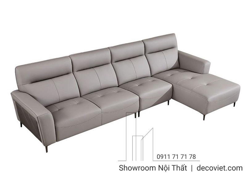 mẫu sofa chữ L nhập khẩu gam màu sang trọng