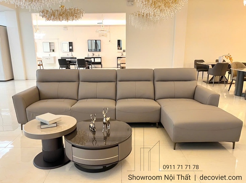 ghế sofa bọc da nhập khẩu cao cấp