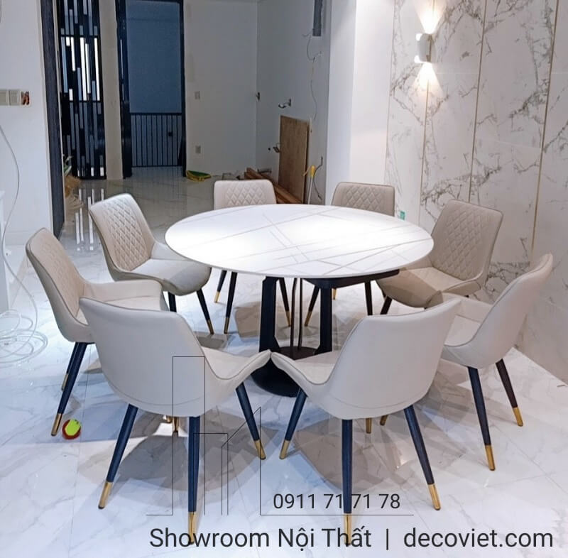 bàn ăn tròn gấp gọn nhỏ gọn cho không gian nhỏ 