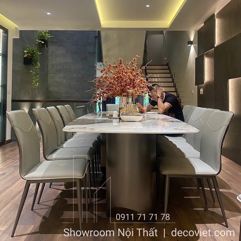 Bàn Ăn 12 Ghế Cao Cấp 2019S