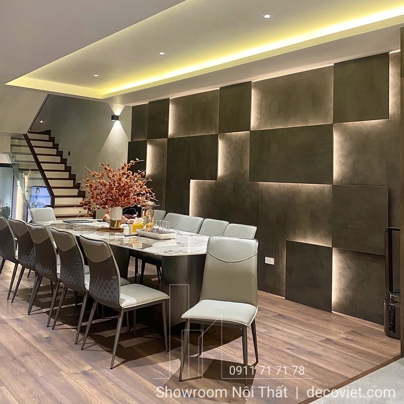 Bàn Ăn 12 Ghế Cao Cấp 2019S