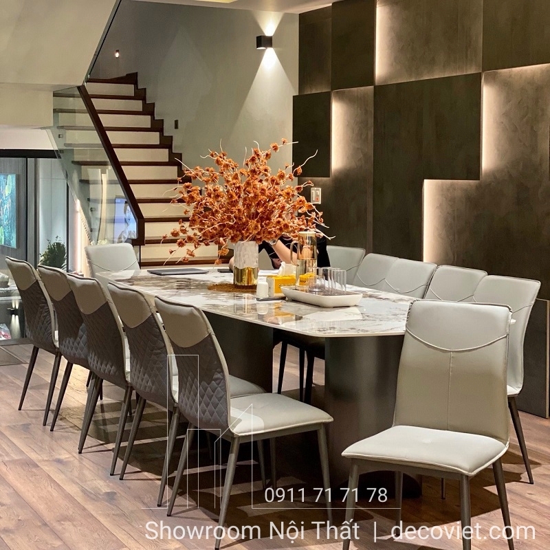 Bàn Ăn 12 Ghế Cao Cấp 2019S