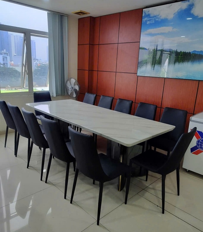 Bàn Ăn 12 Ghế Mặt Đá 2m4 2786S