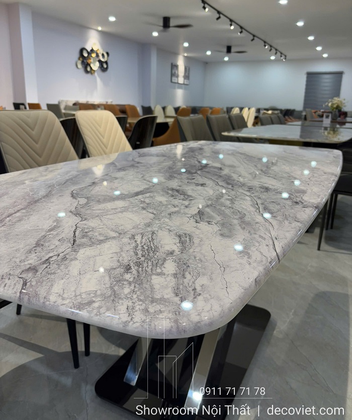 Bàn Ăn 6 Ghế Mặt Đá Hiện Đại 2724S