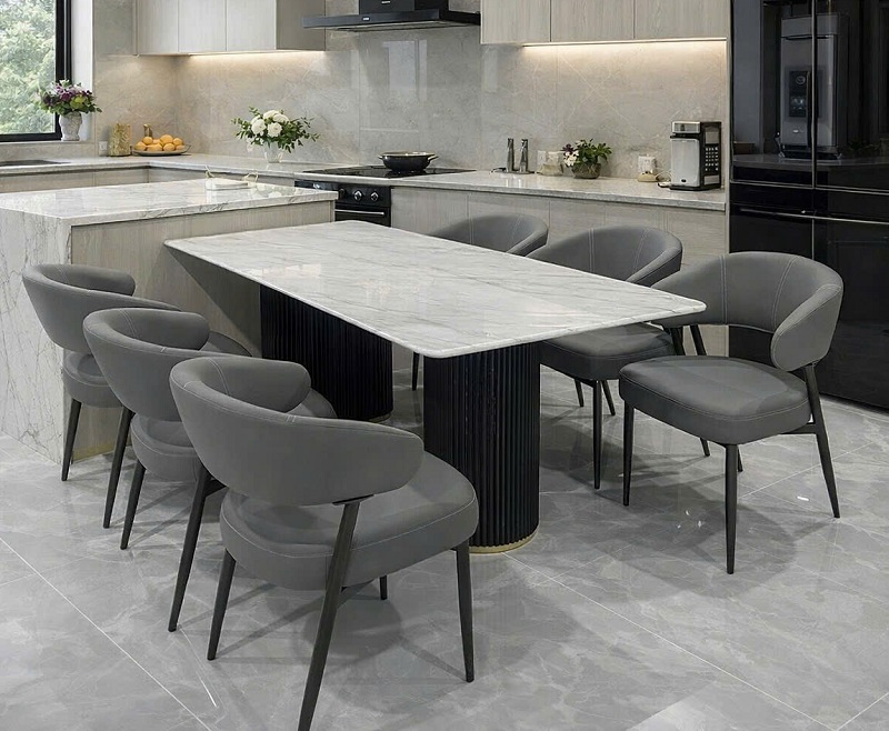 Bàn Ăn 6 Ghế Nhập Khẩu Giá Rẻ 2888S