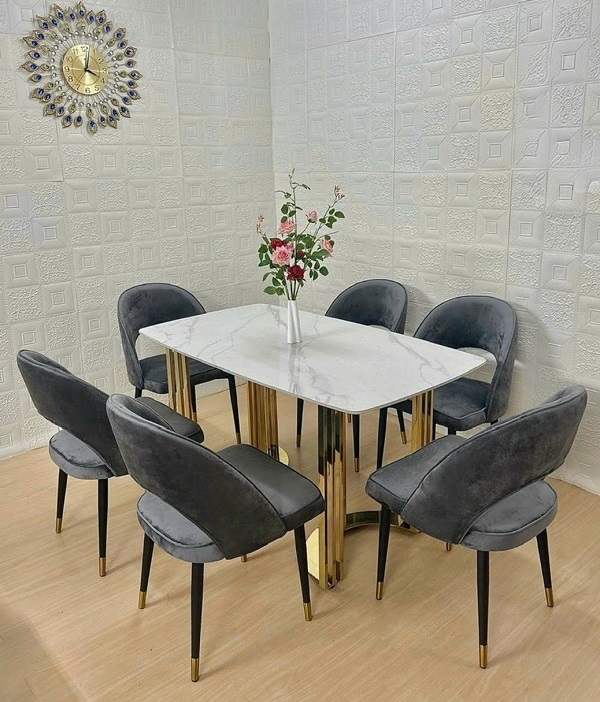 Bàn Ăn 6 Ghế Sang Trọng 2412S