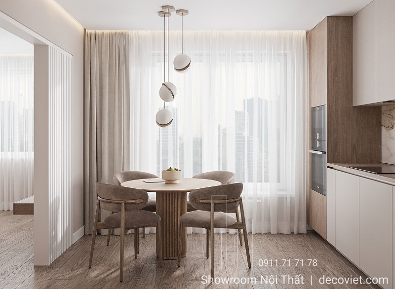 Bàn Ăn Gỗ 4 Ghế Giá Rẻ 2031S