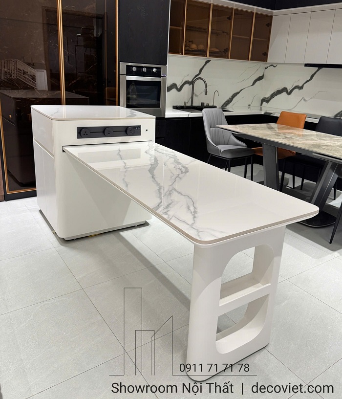 Bàn Ăn Kết Hợp Bàn Đảo Bếp 2606S