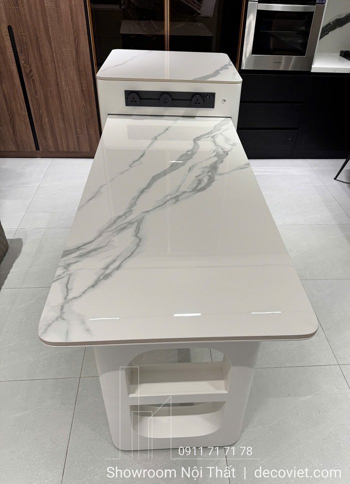 Bàn Ăn Kết Hợp Bàn Đảo Bếp 2606S