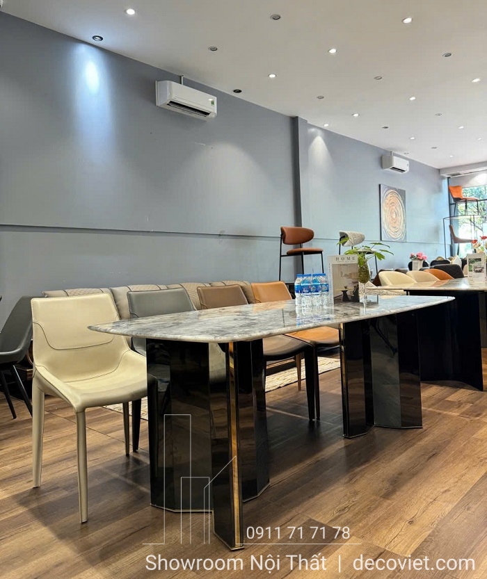 Bàn Ăn Mặt Đá Tự Nhiên Cẩm Thạch 2364S