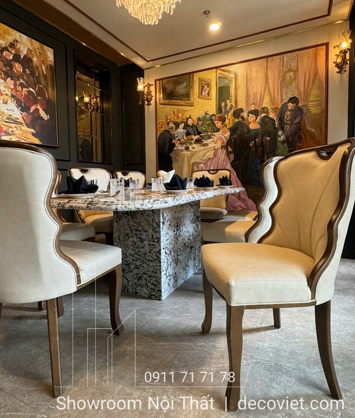 Bàn Ăn Nhà Hàng 8 Ghế 2039S