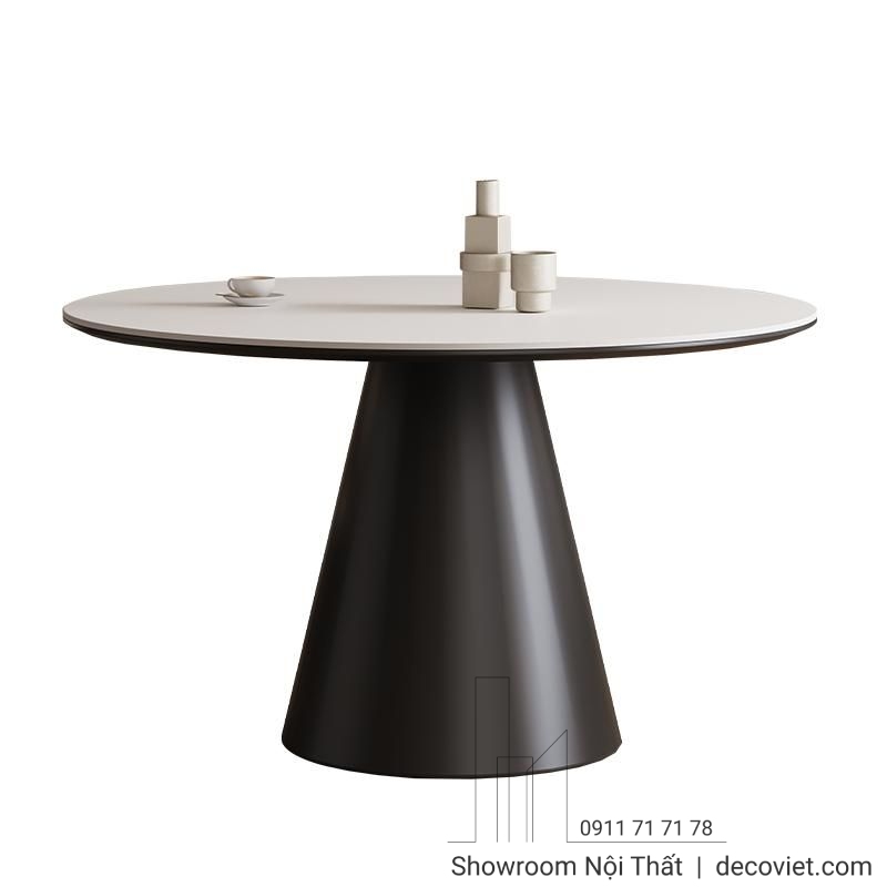Bàn Ăn Tròn Mặt Đá 4 Ghế 2835S