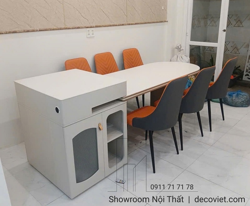 Bàn Đảo Bếp Kết Hợp Bàn Ăn Đẹp 2717S