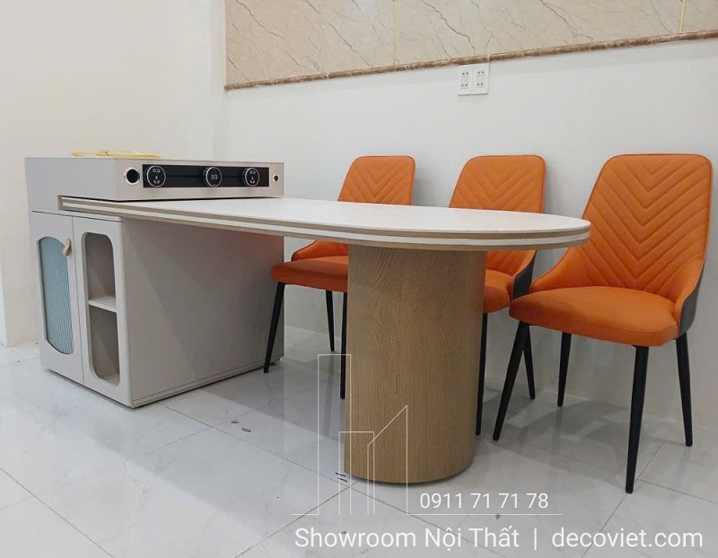 Bàn Đảo Bếp Kết Hợp Bàn Ăn Đẹp 2717S
