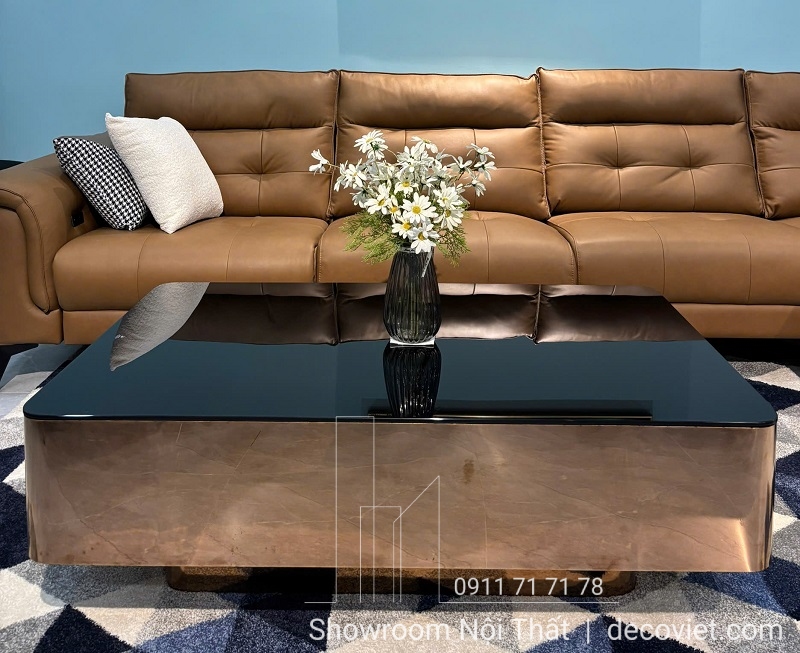 Bàn Sofa Phòng Khách Mặt Kính 398S hiện đại