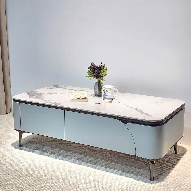 Bàn Trà Giá Rẻ Mặt Đá 409S