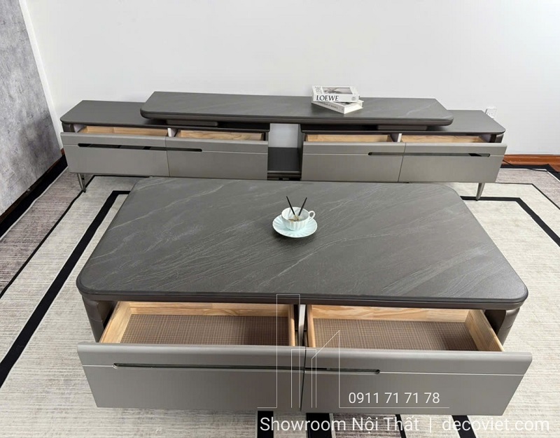 Bàn Trà Mặt Đá Cao Cấp 395S