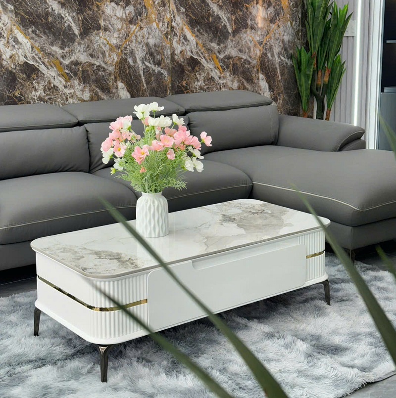 Bàn Trà Mặt Đá Giá Rẻ 392S