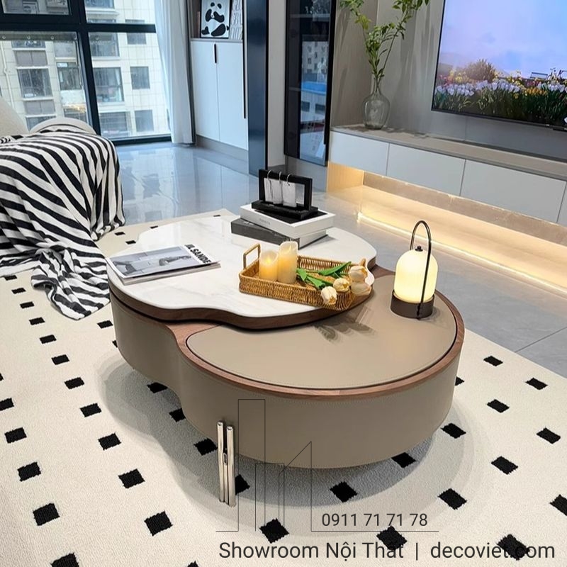 Bàn Trà Mặt Đá Thông Minh 418S