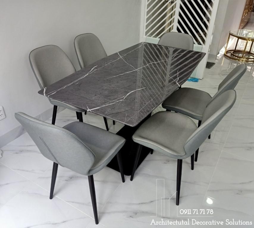 Bàn Ăn Mặt Đá 6 Ghế 511S