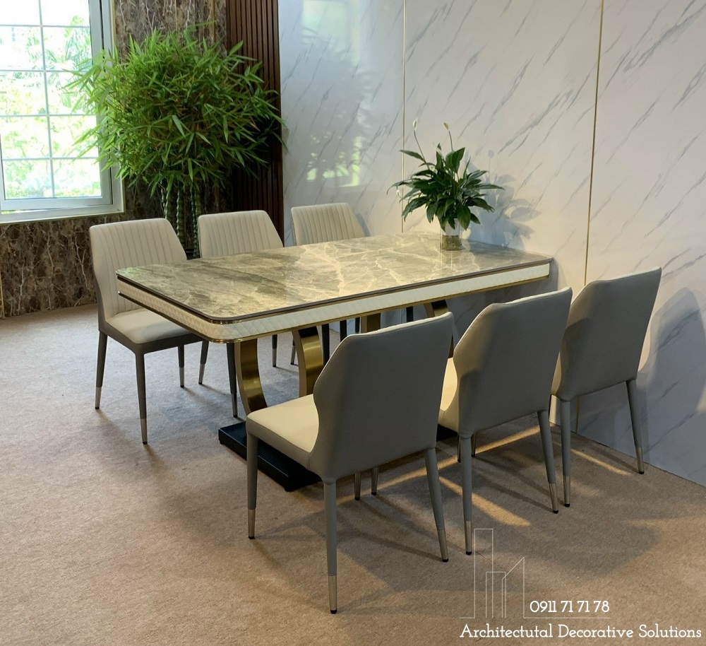 Bộ Bàn Ăn Cao Cấp 6 Ghế 688S