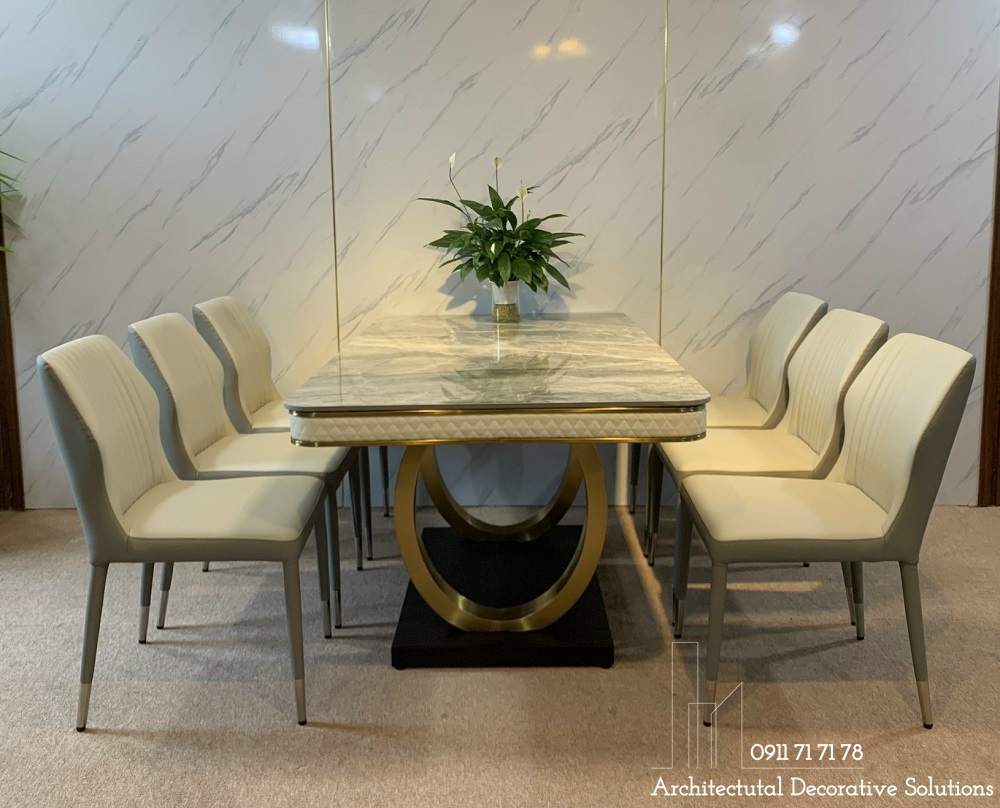 Bộ Bàn Ăn Cao Cấp 6 Ghế 688S