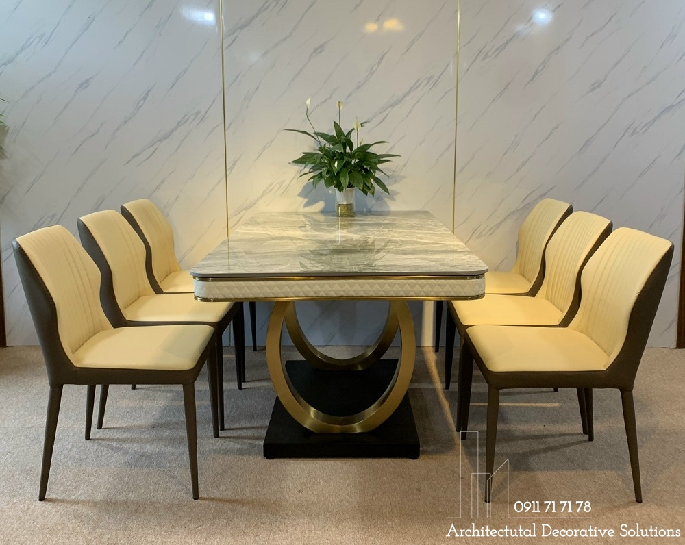 Bộ Bàn Ăn Cao Cấp 6 Ghế 688S