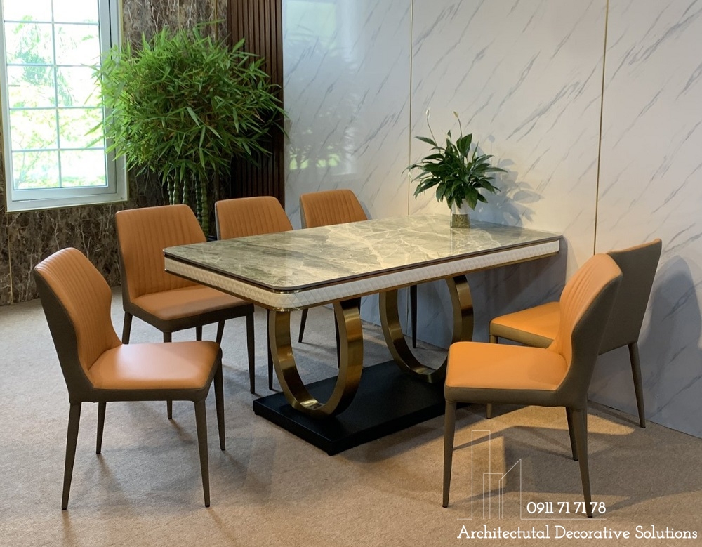 Bộ Bàn Ăn Cao Cấp 6 Ghế 688S