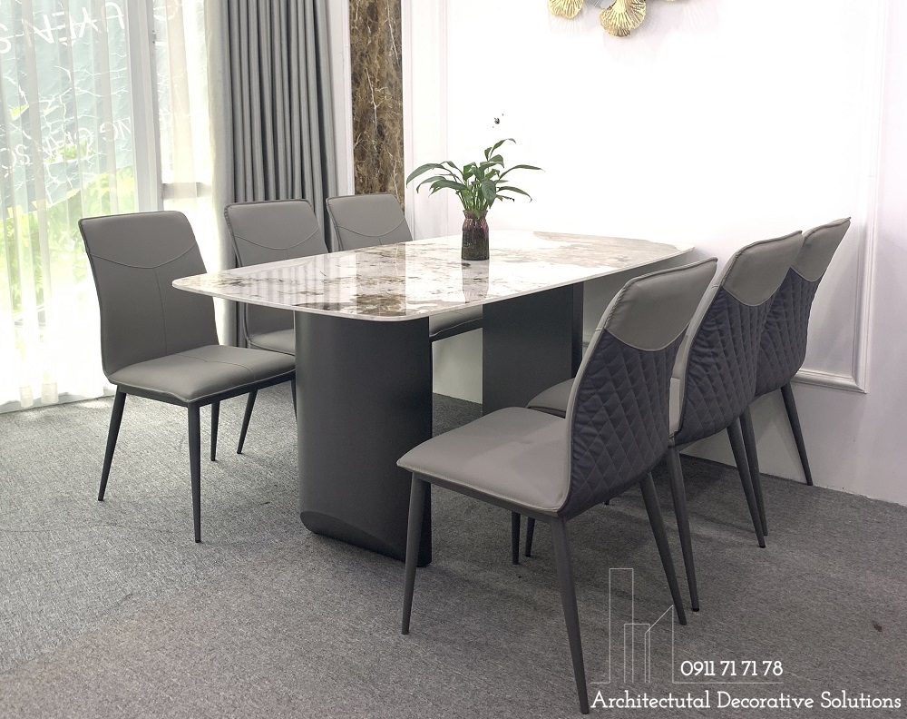 Bộ Bàn Ăn Mặt Đá Cao Cấp 720S