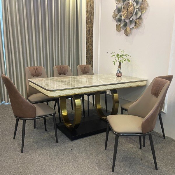 Bàn Ăn Mặt Đá Nhập Khẩu 761S