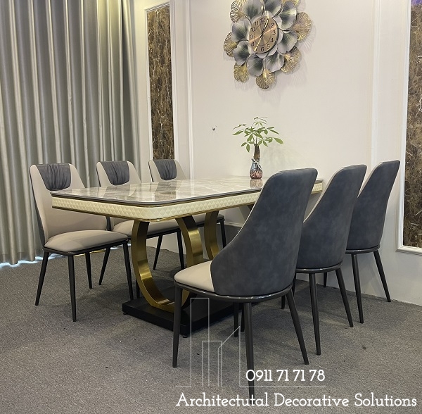 Bàn Ăn Nhập Khẩu 6 Ghế 762S