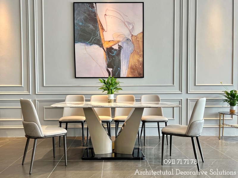 Bàn Ăn Mặt Đá Nhập Khẩu 918S