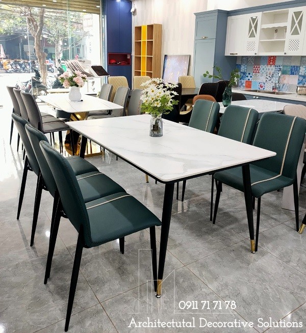 Bàn Ăn 6 Ghế Mặt Đá 428S