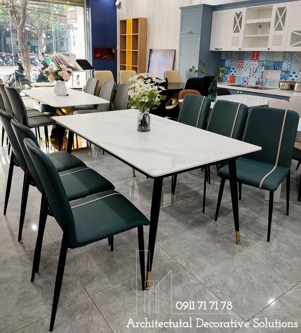 Bàn Ăn 6 Ghế Mặt Đá 428S