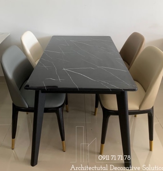 Bộ Bàn Ăn Mặt Đá 4 Ghế 492S