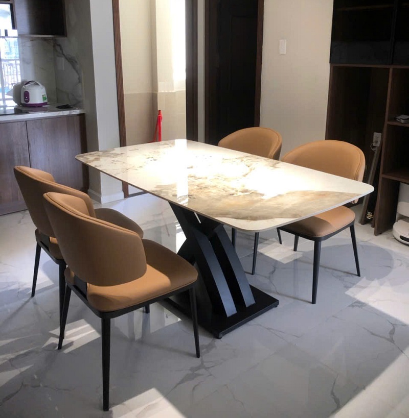 Bộ Bàn Ăn 4 Ghế 1m6 2419S