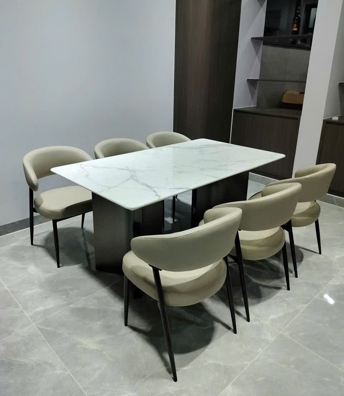 Bộ Bàn Ăn 6 Ghế Đẹp 2836S