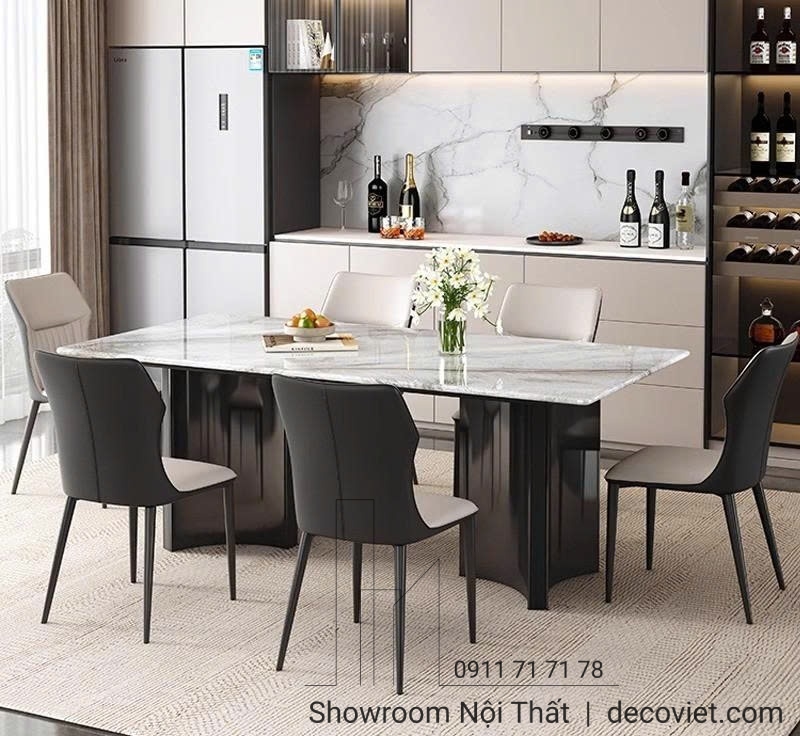Bộ Bàn Ăn 6 Ghế Hiện Đại 2715S